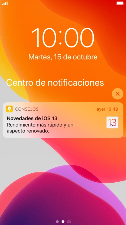 Pulsa la notificación deseada y sigue las indicaciones de la pantalla para utilizar la función seleccionada. Pulsa la notificación deseada y sigue las indicaciones de la pantalla para utilizar la función seleccionada.