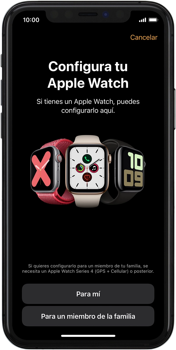 En el teléfono: Pulsa Para mí.