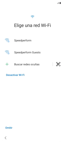 Pulsa la red wifi deseada. Pulsa la red wifi deseada.
