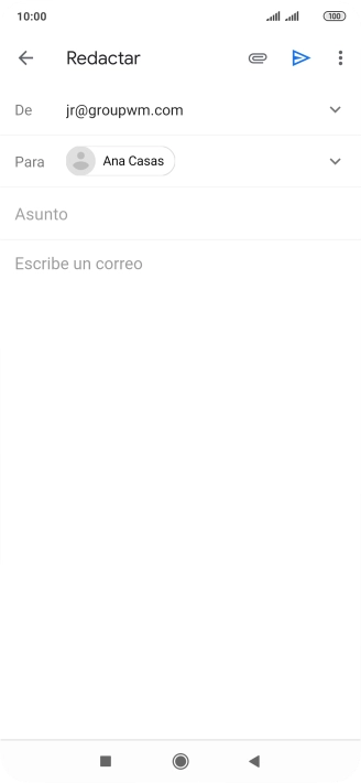 Pulsa Asunto e introduce el asunto deseado. Pulsa Asunto e introduce el asunto deseado.