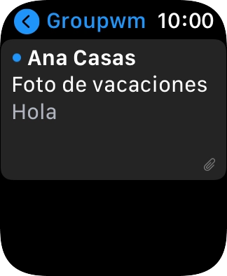 Pulsa la flecha hacia la izquierda. Pulsa la flecha hacia la izquierda.