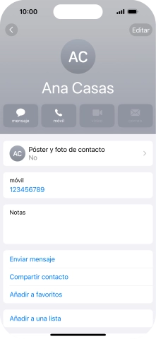 Pulsa Póster y foto de contacto. Pulsa Póster y foto de contacto.