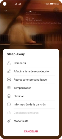 Pulsa Añadir a lista de reproducción. Pulsa Añadir a lista de reproducción.