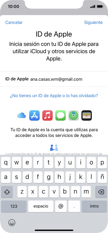Pulsa Siguiente.