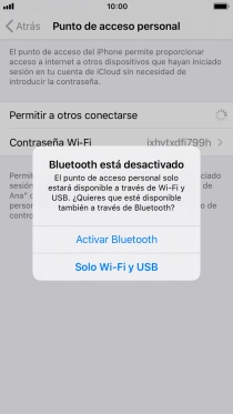 Si la función de wifi está activada, pulsa Solo Wi-Fi y USB. Si la función de wifi está activada, pulsa Solo Wi-Fi y USB.