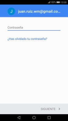 Pulsa en el campo de escritura e introduce la contraseña de tu cuenta de Google. Pulsa en el campo de escritura e introduce la contraseña de tu cuenta de Google.