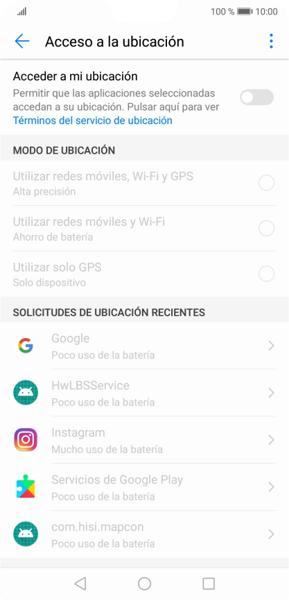 Pulsa el indicador junto a Pulsa el indicador junto a