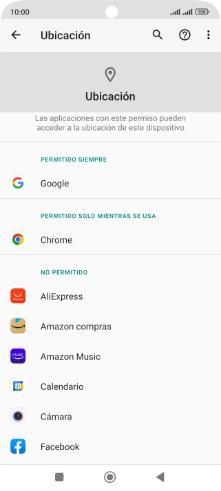 Pulsa la app deseada. Pulsa la app deseada.