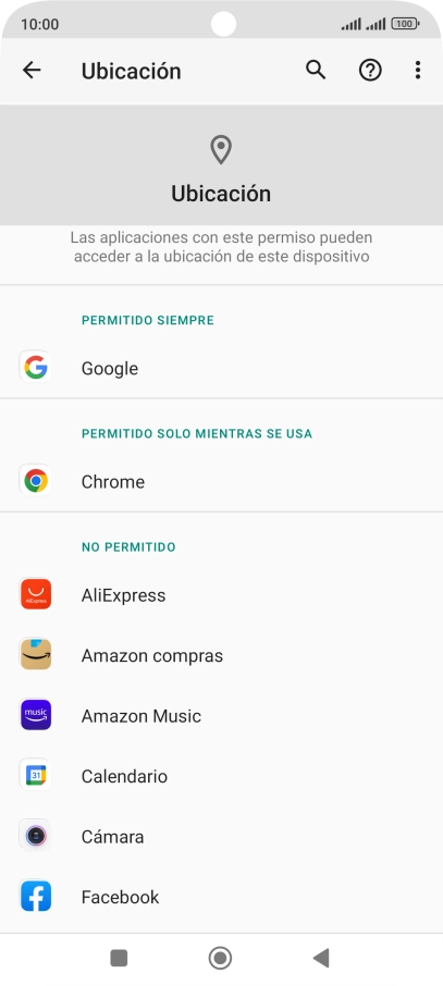 Pulsa la app deseada. Pulsa la app deseada.