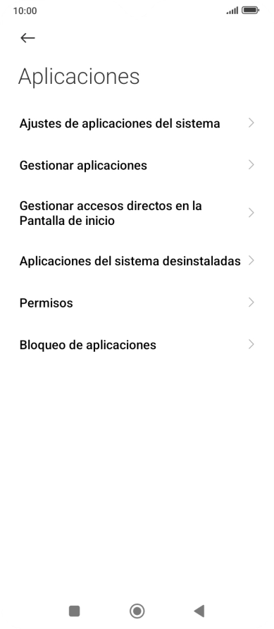 Pulsa Gestionar aplicaciones. Pulsa Gestionar aplicaciones.