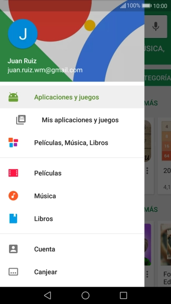 Pulsa Mis aplicaciones y juegos. Pulsa Mis aplicaciones y juegos.