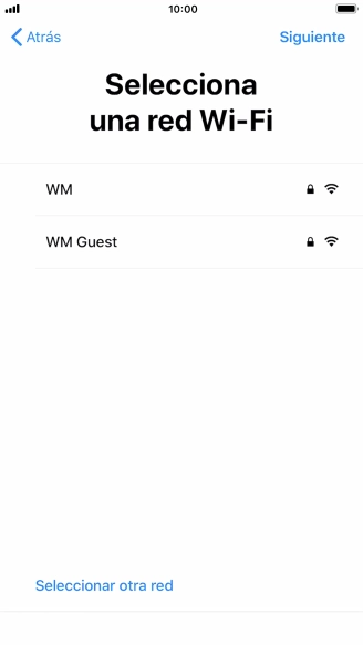 Pulsa la red wifi deseada. Pulsa la red wifi deseada.