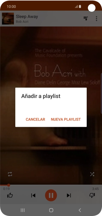 Pulsa NUEVA PLAYLIST.