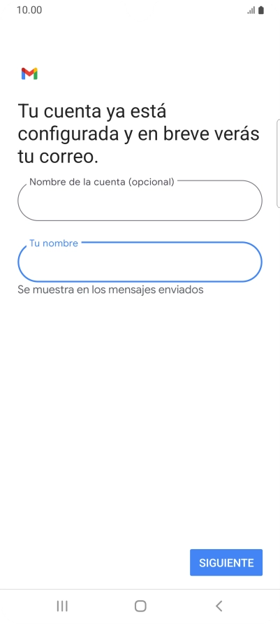 Pulsa SIGUIENTE. Pulsa SIGUIENTE.