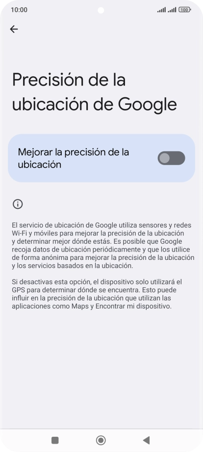 Si pulsas el indicador junto a Si pulsas el indicador junto a