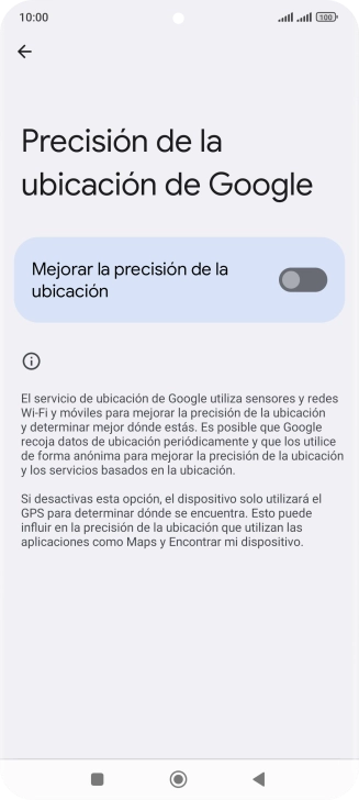 Si pulsas el indicador junto a Si pulsas el indicador junto a