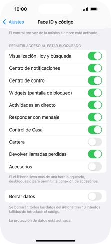 Pulsa el indicador junto a Pulsa el indicador junto a