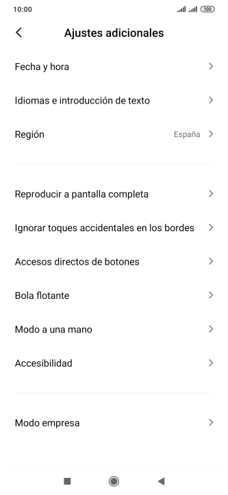 Pulsa Fecha y hora. Pulsa Fecha y hora.