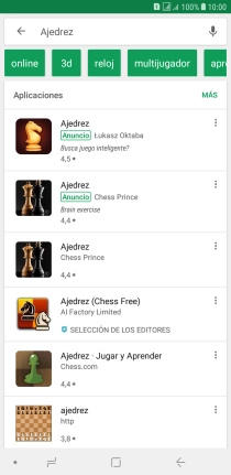 Pulsa la app deseada. Pulsa la app deseada.
