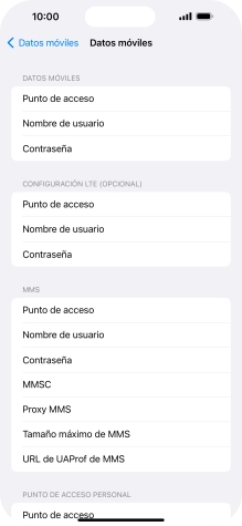 Pulsa Punto de acceso e introduce airtelwap.es. Pulsa Punto de acceso e introduce airtelwap.es.