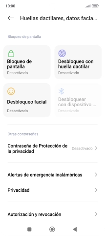 Pulsa Privacidad.