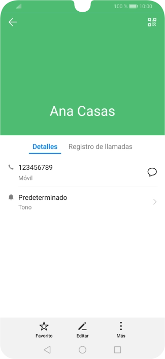 Pulsa el número de teléfono. Pulsa el número de teléfono.