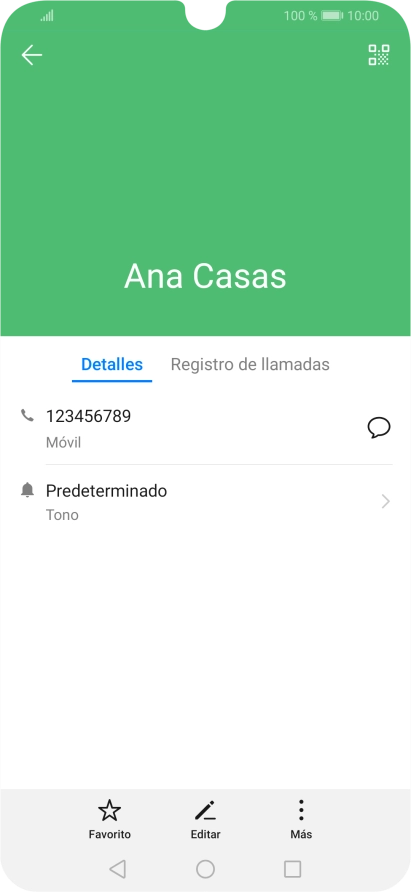 Pulsa el número de teléfono. Pulsa el número de teléfono.