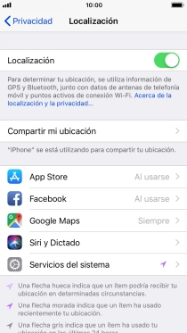 Pulsa la aplicación deseada.