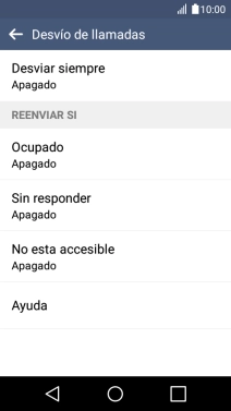 Pulsa la tecla de inicio para terminar y regresar a la pantalla de inicio.