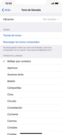 Pulsa los timbres de llamada deseados para escucharlos. Pulsa los timbres de llamada deseados para escucharlos.