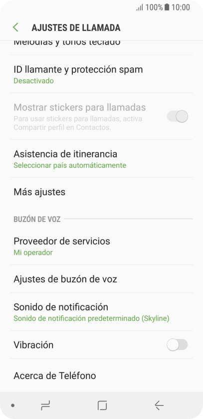 Pulsa Más ajustes.