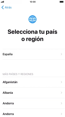 Pulsa el país o el área deseados. Pulsa el país o el área deseados.
