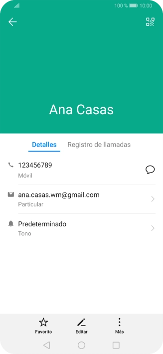 Pulsa el número de teléfono. Pulsa el número de teléfono.