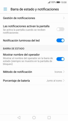 Pulsa Gestión de notificaciones. Pulsa Gestión de notificaciones.