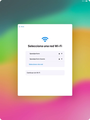 Pulsa la red wifi deseada. Pulsa la red wifi deseada.