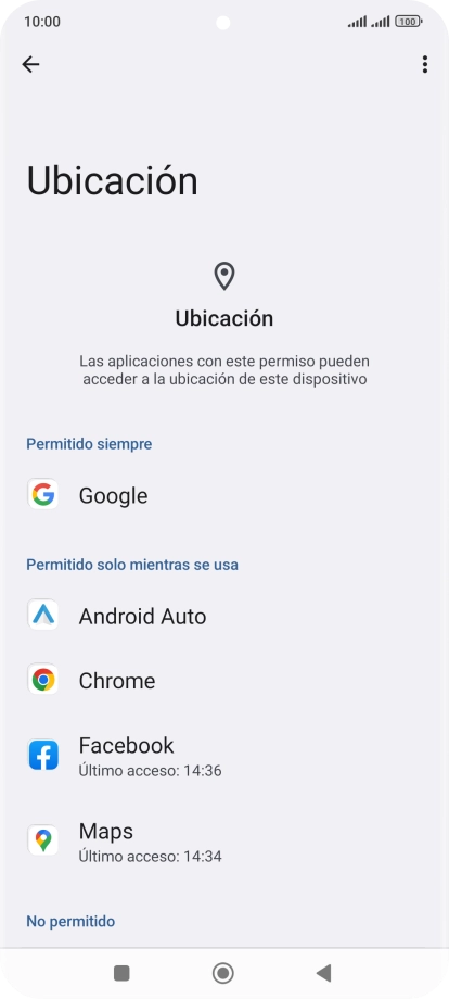 Pulsa la app deseada. Pulsa la app deseada.