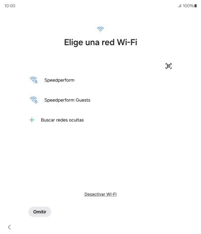 Pulsa la red wifi deseada. Pulsa la red wifi deseada.