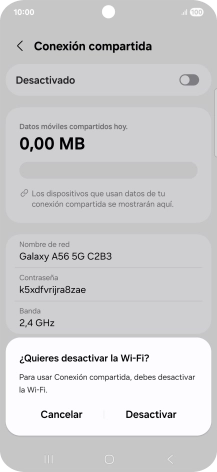 Pulsa Desactivar.
