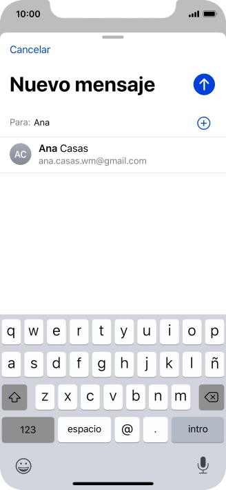 Pulsa el contacto deseado. Pulsa el contacto deseado.