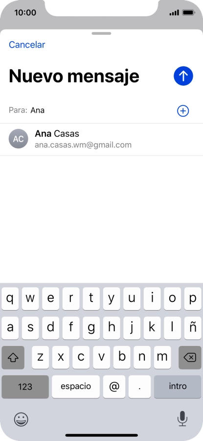 Pulsa el contacto deseado. Pulsa el contacto deseado.
