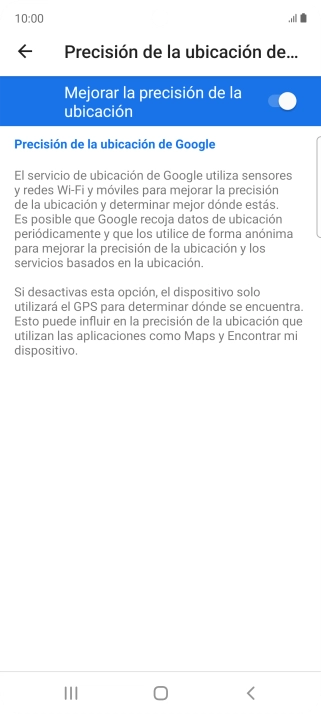 Pulsa el indicador junto a Pulsa el indicador junto a