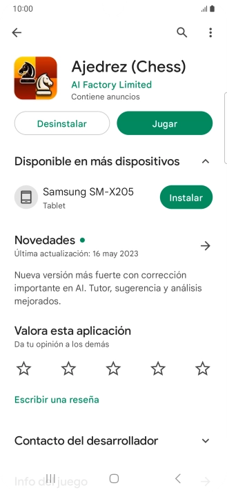 Pulsa Desinstalar. Pulsa Desinstalar.