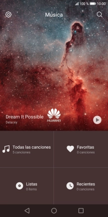 Pulsa una categoría y desplázate al archivo de música deseado. Pulsa una categoría y desplázate al archivo de música deseado.