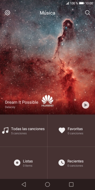 Pulsa una categoría y desplázate al archivo de música deseado. Pulsa una categoría y desplázate al archivo de música deseado.