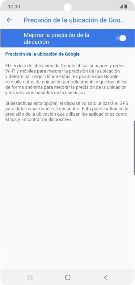 Si pulsas el indicador junto a Si pulsas el indicador junto a