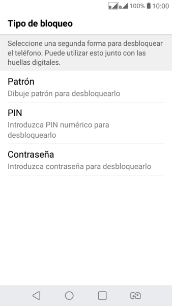 Pulsa el código de seguridad deseado y sigue las indicaciones de la pantalla para crear un código de seguridad del teléfono adicional. Pulsa el código de seguridad deseado y sigue las indicaciones de la pantalla para crear un código de seguridad del teléfono adicional.