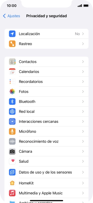 Pulsa Localización. Pulsa Localización.