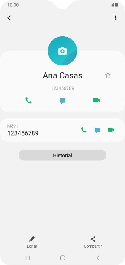Pulsa la tecla de inicio para terminar y regresar a la pantalla de inicio. Pulsa la tecla de inicio para terminar y regresar a la pantalla de inicio.