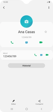 Pulsa la tecla de inicio para terminar y regresar a la pantalla de inicio. Pulsa la tecla de inicio para terminar y regresar a la pantalla de inicio.