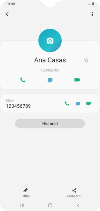 Pulsa la tecla de inicio para terminar y regresar a la pantalla de inicio. Pulsa la tecla de inicio para terminar y regresar a la pantalla de inicio.